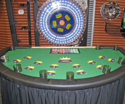 Big 6 Wheel table Casino table