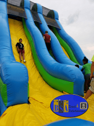 24' dual lane Water Slide