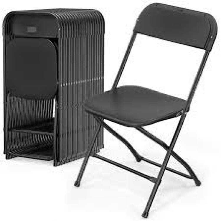 Black Plastic Chairs