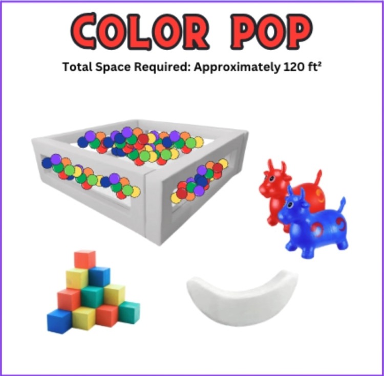 Soft Play Color Pop package