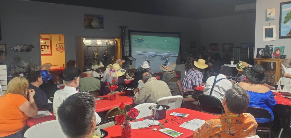Night at the Derby Horse racing party rentals in Michigan