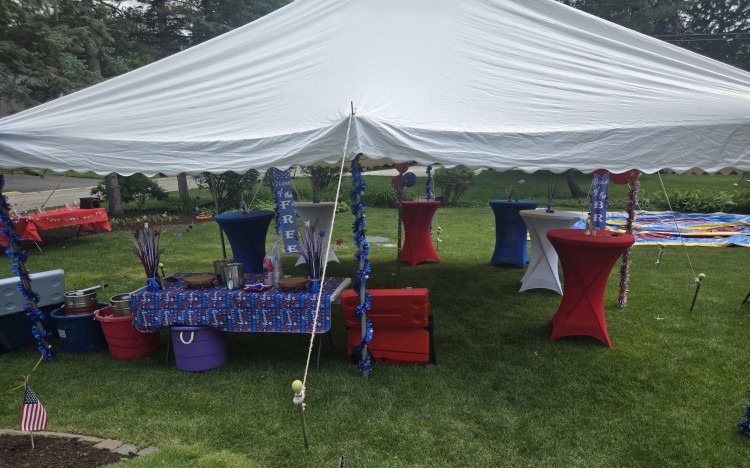 Tents, Tables & Chairs